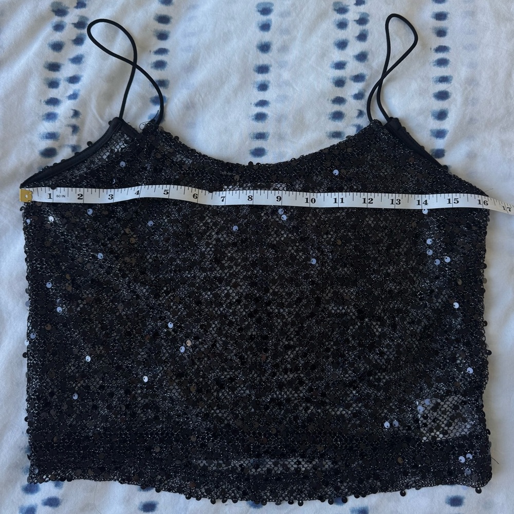 Peppermayo Afterhours Sequin Cami Top & Skirt in Midnight Stars - Size M/L - Picture 12 of 14